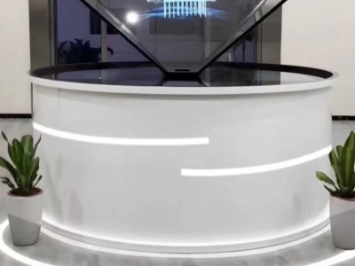 360全息投影展示柜 三维投影立体成像空中成像展柜厂家直供