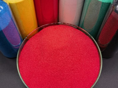 聚脲美缝剂低吸油低增粘轻质彩砂填料 流动性强色彩丰富