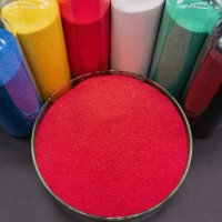 聚脲美缝剂低吸油低增粘轻质彩砂填料 流动性强色彩丰富