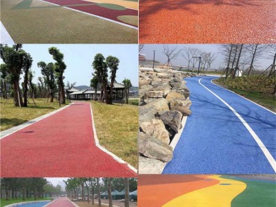 甘孜州 彩色透水砼 压模地坪材料 透水混凝土保护剂