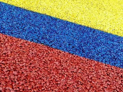 宜宾市  彩色压模地坪  彩色透水混凝土材料  压印混凝土