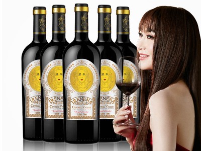 温碧霞代言IRENENA红酒品牌，进口智利葡萄酒佳酿干红