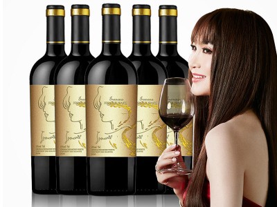 温碧霞代言IRENENA红酒品牌，进口法国葡萄酒海潮歌慕干红