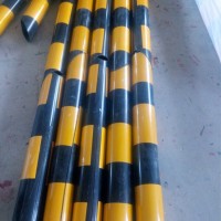 红白反光跨路保护管 PVC电线杆拉线警示管